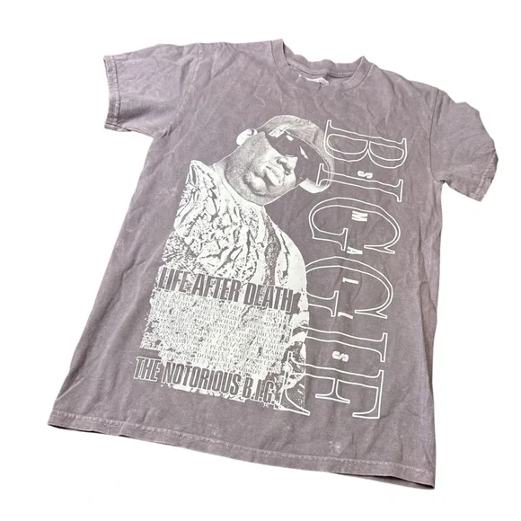 The Notorious B.I.G. Band Tee Distressed size small - Picture 1 of 8
